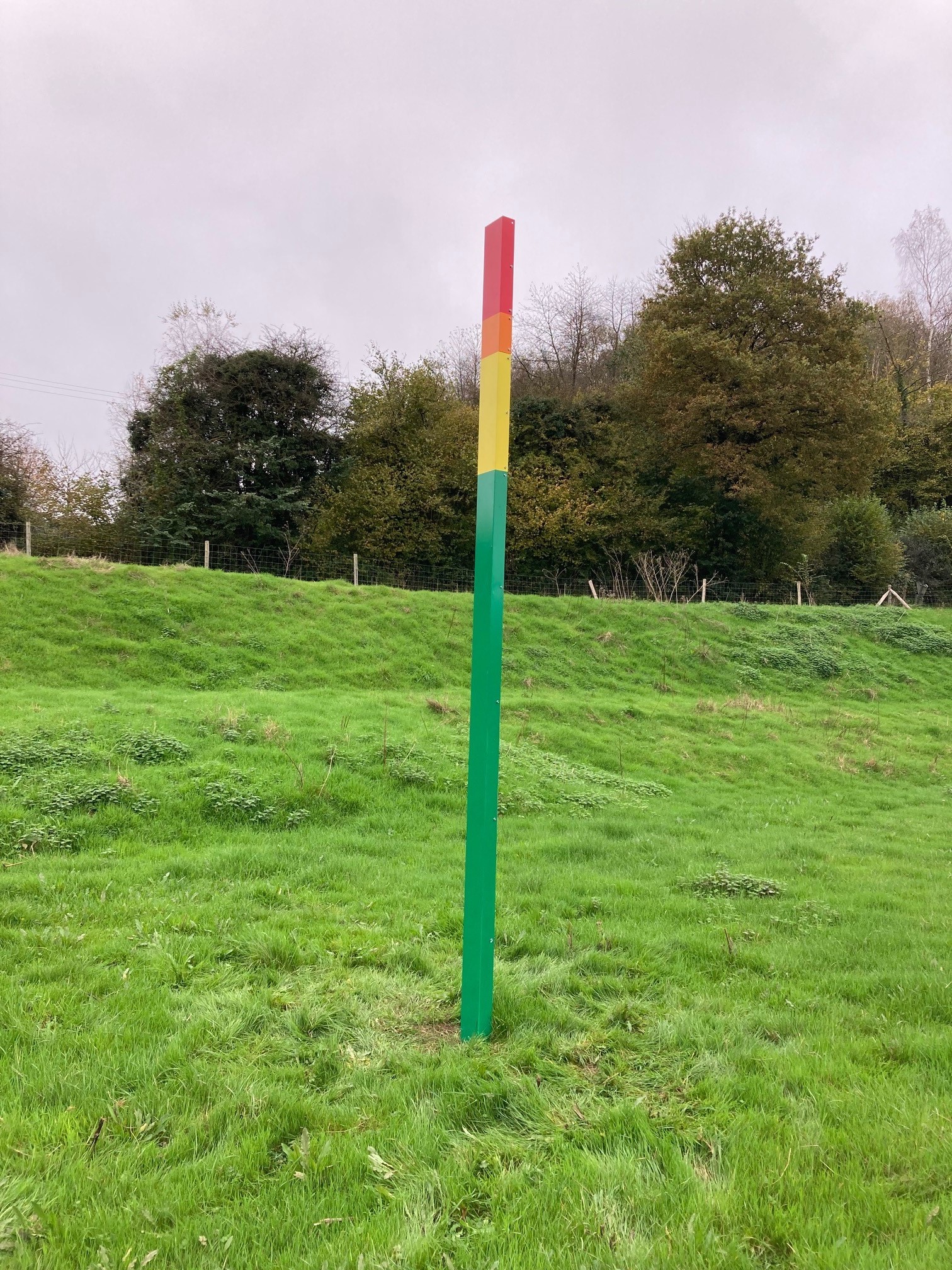 échelles colorées à Pissy Poville