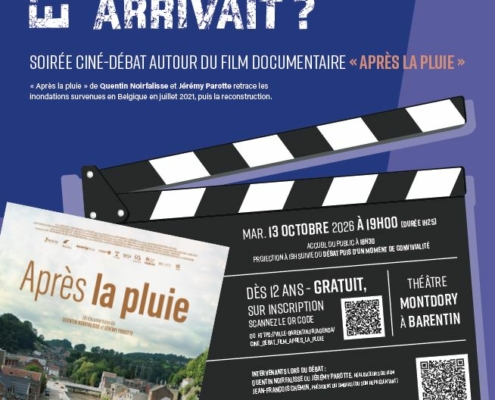 Affiche soirée débat Après la pluie JNR